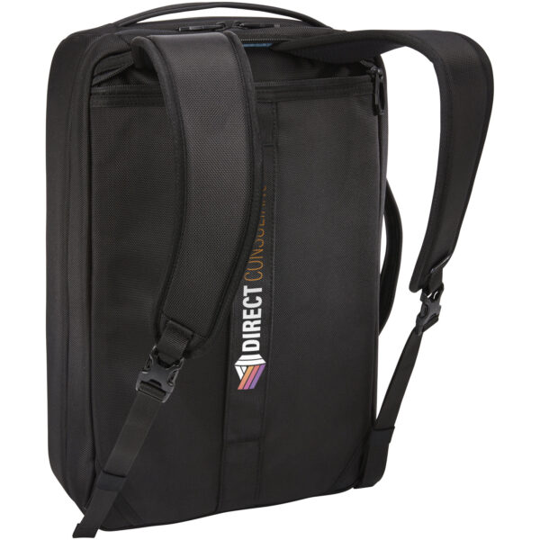 Thule Accent convertible backpack 17L – Solid black with logo