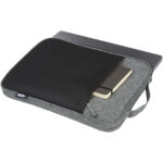 Reclaim 14" GRS recycled two-tone laptop sleeve 2.5L – Solid black extra view