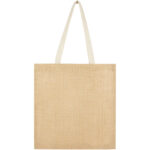 Juta 300 g/m² jute tote bag 7L – Natural front view