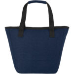 Joey 9-can GRS recycled canvas lunch cooler bag 6L – Navy back view