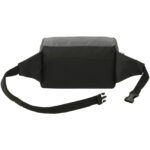 Trailhead GRS recycled lightweight waist bag 2.5L – Solid black back view