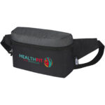 Trailhead GRS recycled lightweight waist bag 2.5L – Solid black with logo