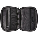 Rise GRS recycled organiser pouch – Solid black extra view