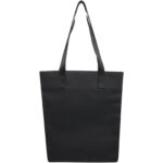 Turner tote bag – Solid black back view