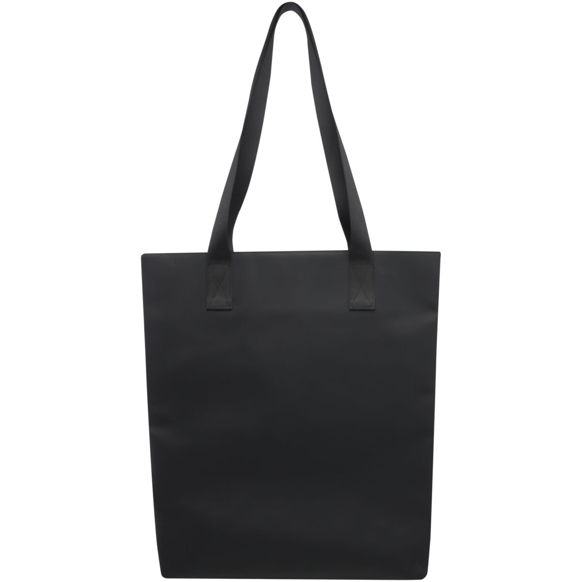 Turner tote bag – Solid black front view