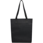 Turner tote bag – Solid black front view