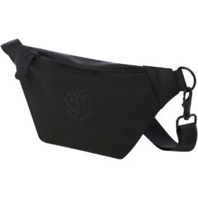 Turner waist bag – Solid black with logo