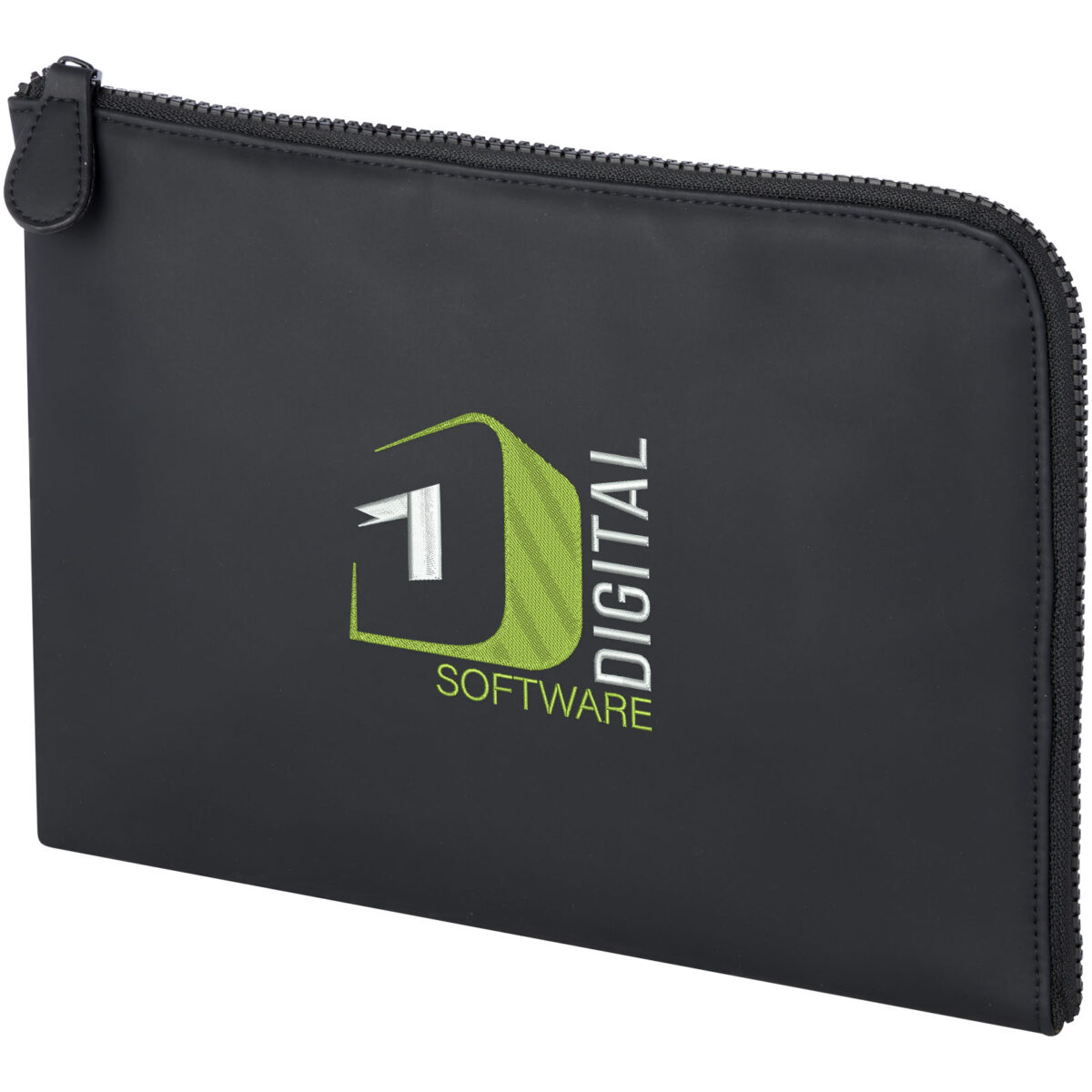 Turner organizer clutch – Solid black with logo