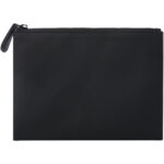 Turner pouch – Solid black back view