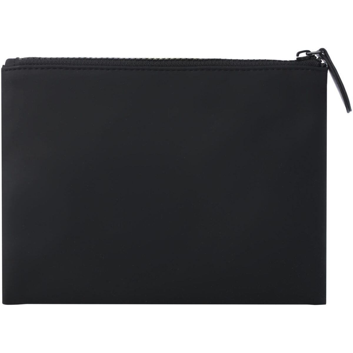 Turner pouch – Solid black front view