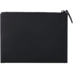 Turner pouch – Solid black front view