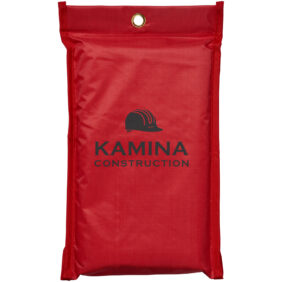 Margrethe emergency fire blanket – Red with logo