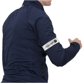 RFX™ Johan 38 cm reflective safety slap wrap – White with logo