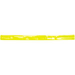 RFX™ Lynne 34 cm reflective safety slap wrap – Neon yellow front view