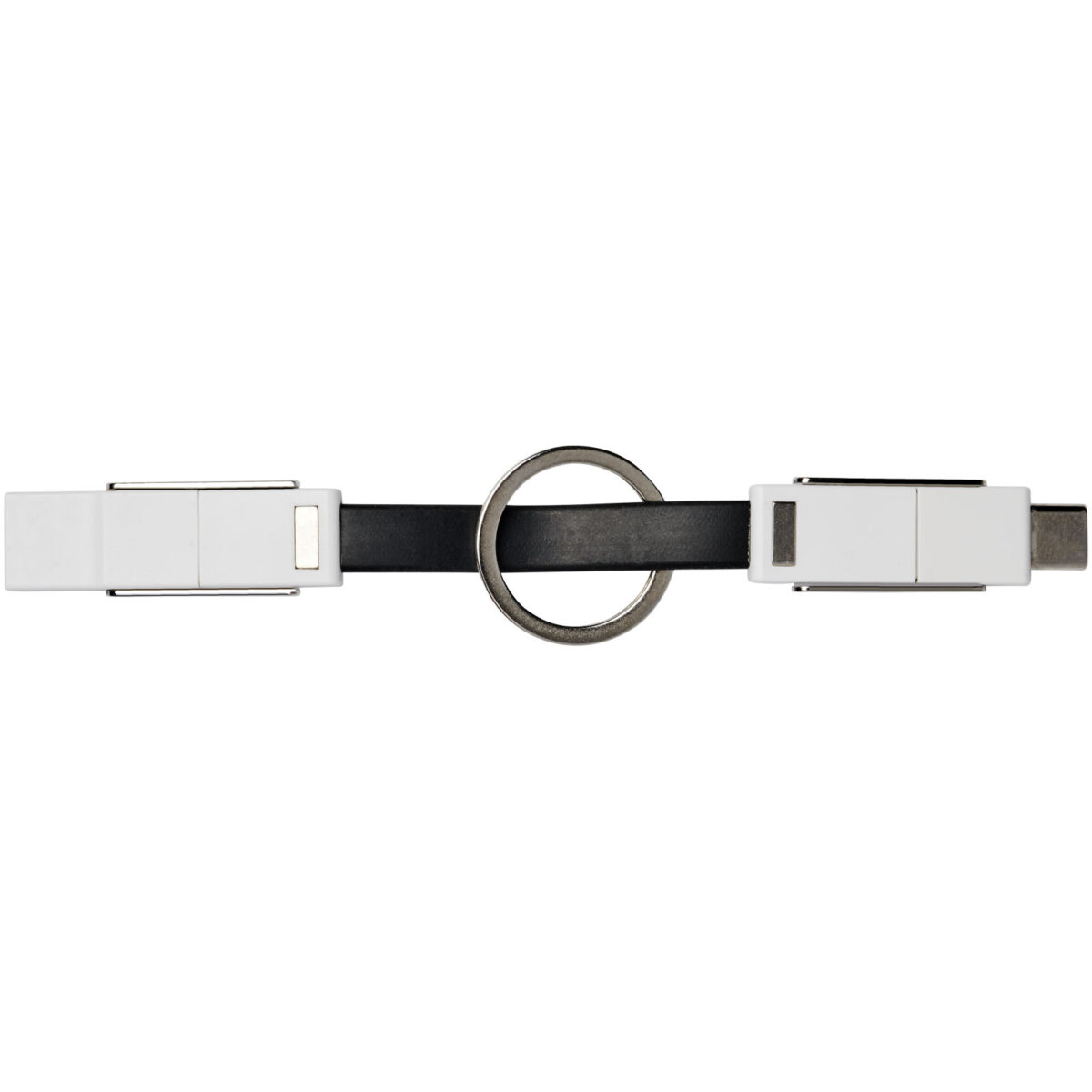 One 4-in-1 cable – Solid black back view