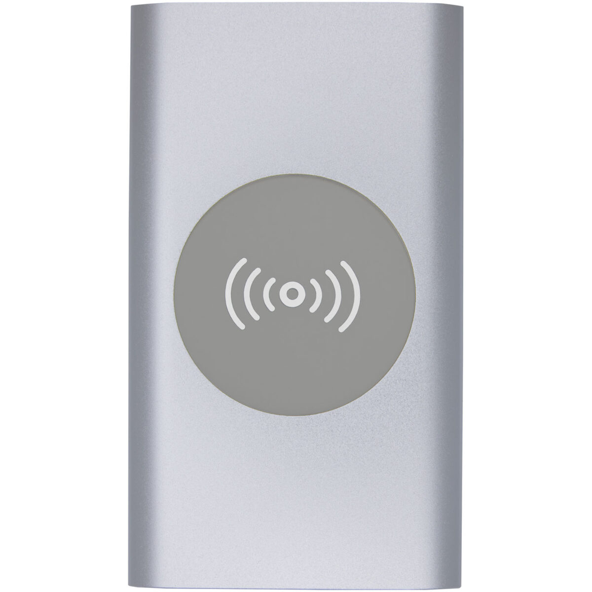 Juice 4000mAh wireless power bank – Silver front view