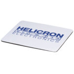 Pure mouse pad with antibacterial additive – White with logo