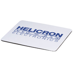 Pure mouse pad with antibacterial additive – White with logo