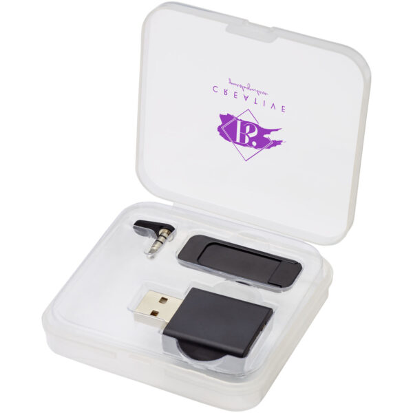Incognito privacy kit – Solid black with logo