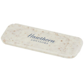 Kushi wheat straw webcam blocker – Beige with logo