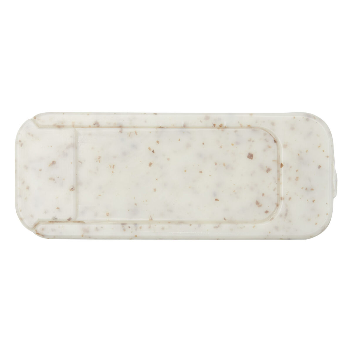 Kushi wheat straw webcam blocker – Beige front view