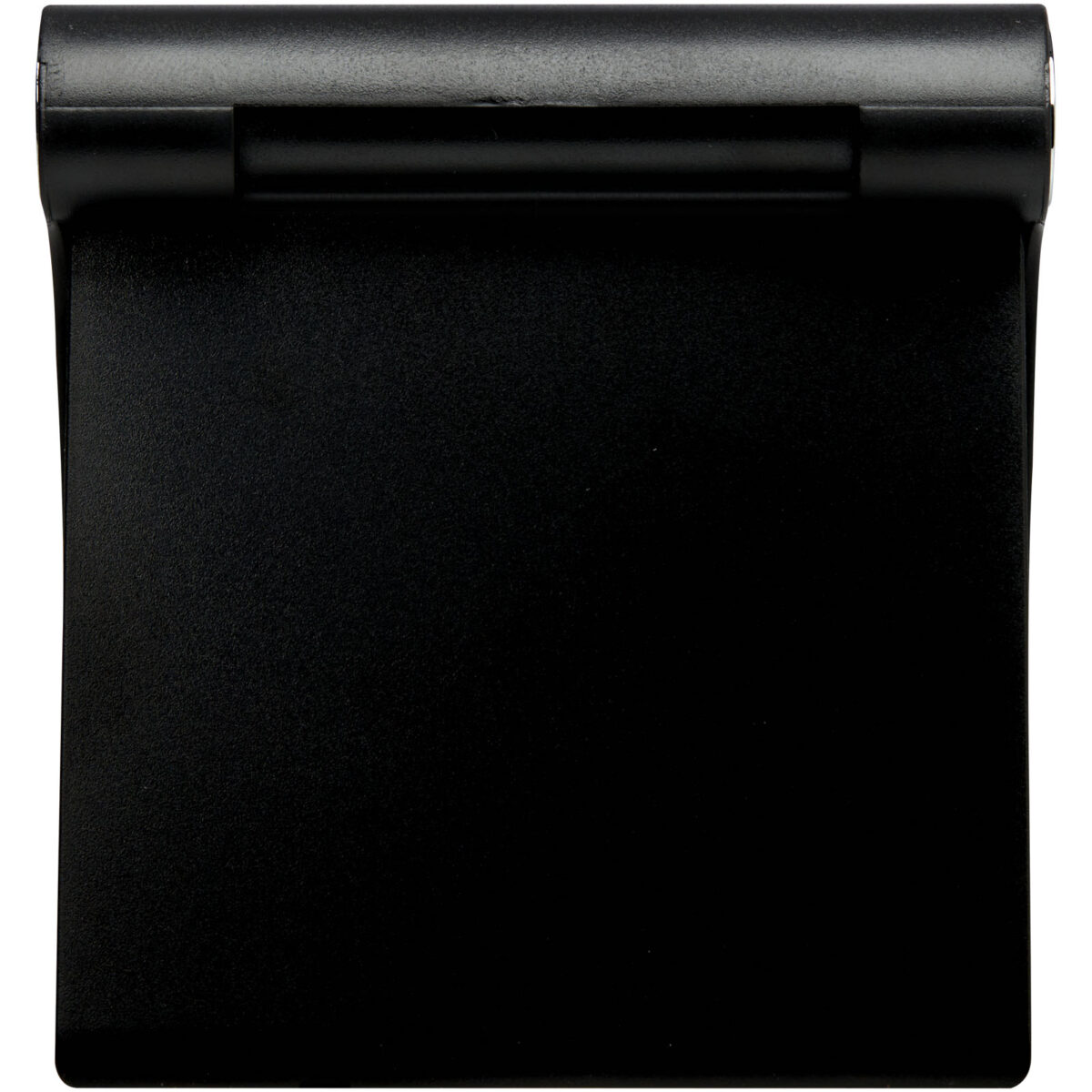Resty phone and tablet stand – Solid black back view