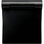 Resty phone and tablet stand – Solid black back view