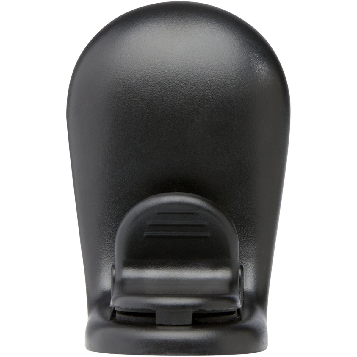 Aero magnetic phone holder – Solid black back view