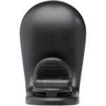 Aero magnetic phone holder – Solid black back view
