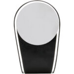 Aero magnetic phone holder – Solid black front view