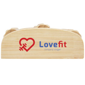 Venis bamboo foot massager – Natural with logo