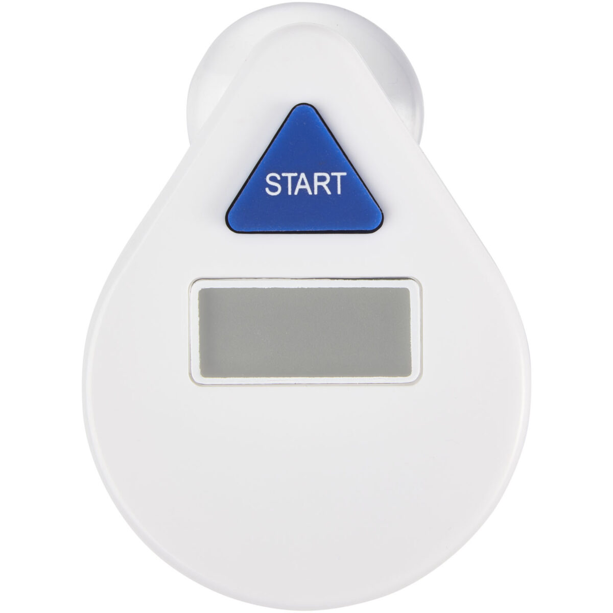 Guitty digital shower timer – White front view