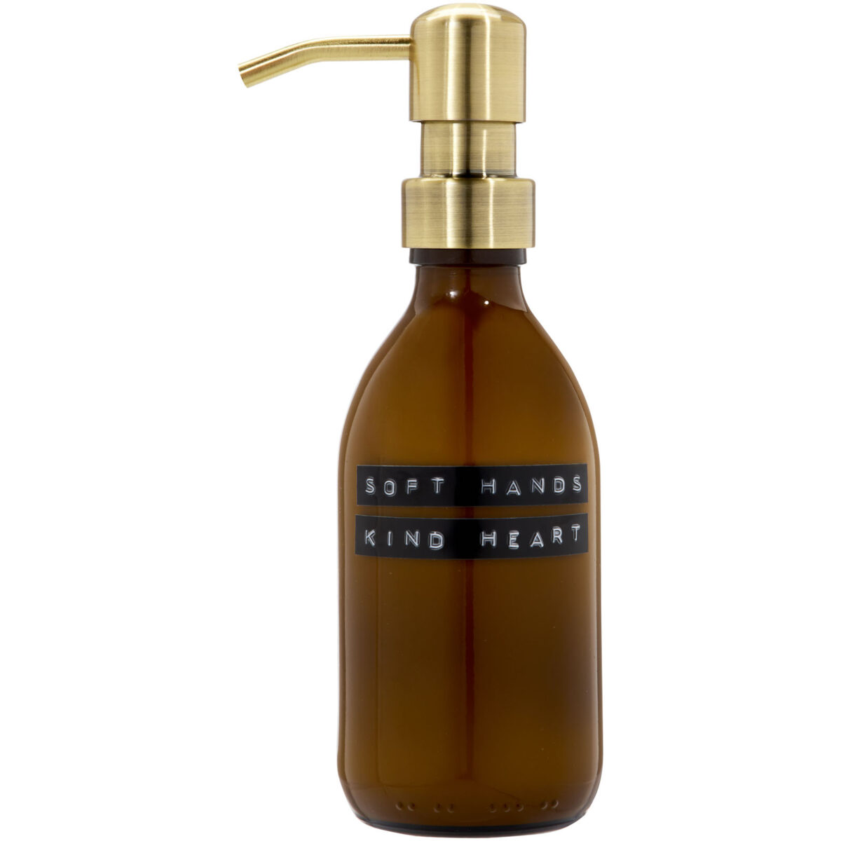 Wellmark Soft Hands 250 ml hand lotion dispenser – Amber heather front view