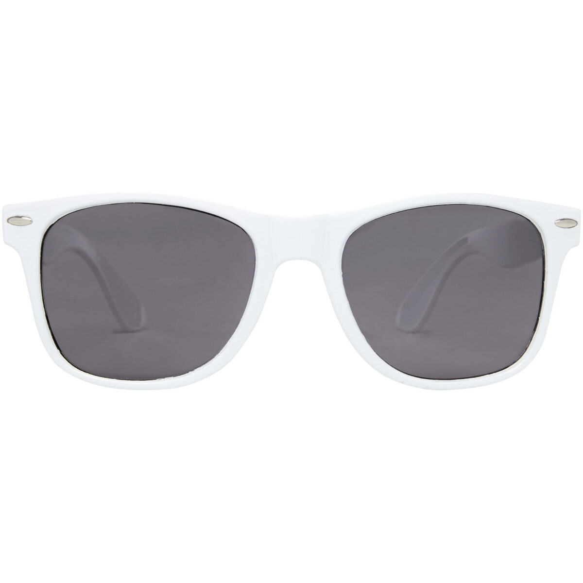 Sun Ray rPET sunglasses – White front view