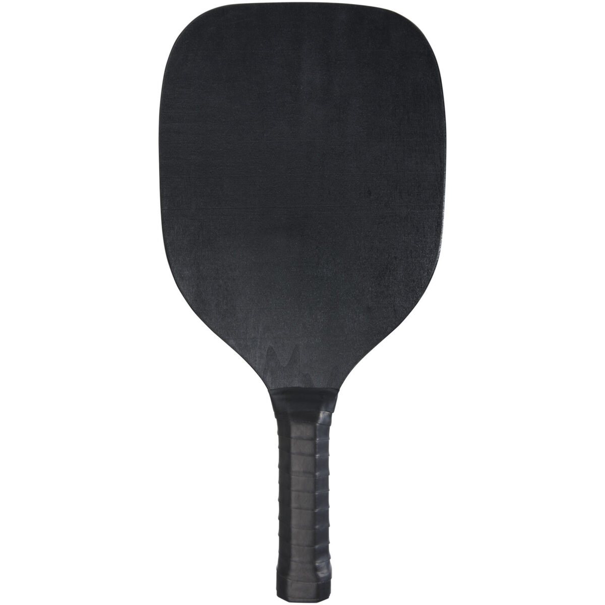 Enrique paddle set in mesh pouch – Solid black front view