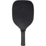 Enrique paddle set in mesh pouch – Solid black front view