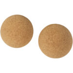 Trikona cork yoga ball - set of 2 – Natural extra view