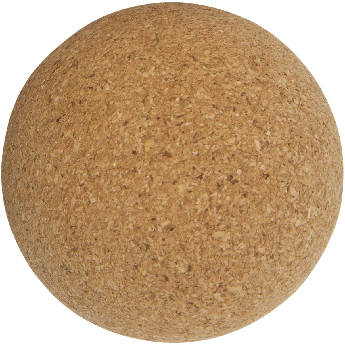Trikona cork yoga ball - set of 2 – Natural front view