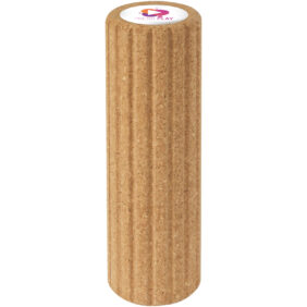 Trikona cork yoga roller – Natural with logo
