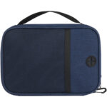 Ross GRS RPET tech pouch 1L – Heather navy front view