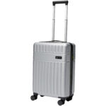 Rover 20" GRS recycled cabin trolley 40L – Silver with logo