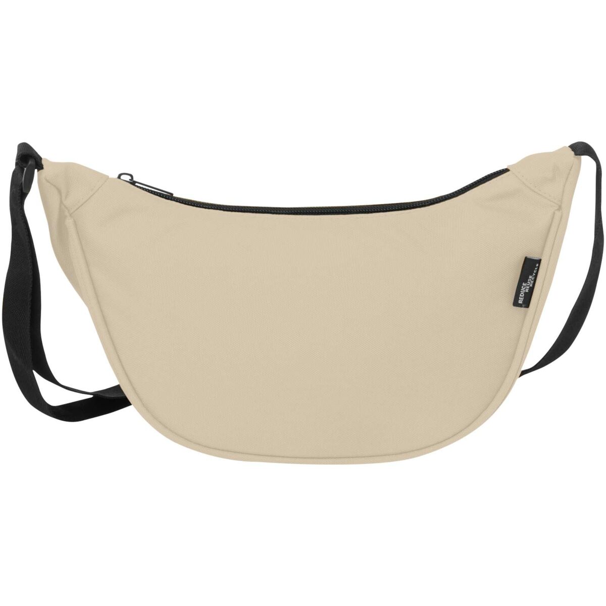 Byron recycled waist bag 1.5L – Oatmeal front view