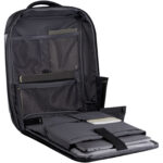 Expedition Pro 15.6" GRS recycled compact laptop backpack 12L – Solid black extra view