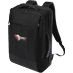 Expedition Pro 17" GRS recycled expandable laptop backpack 35L – Solid black with logo