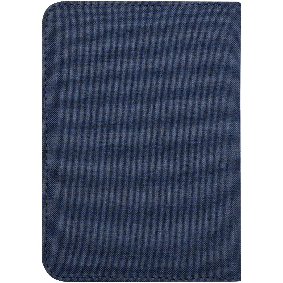 Ross GRS RPET RFID passport holder – Heather navy back view