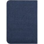 Ross GRS RPET RFID passport holder – Heather navy back view