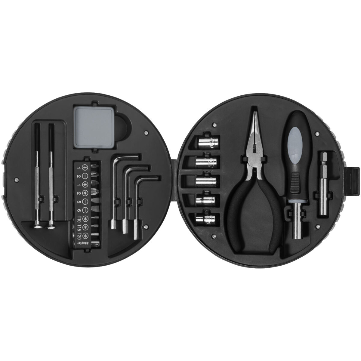 Rage 25-piece tyre-shaped tool set – Silver extra view