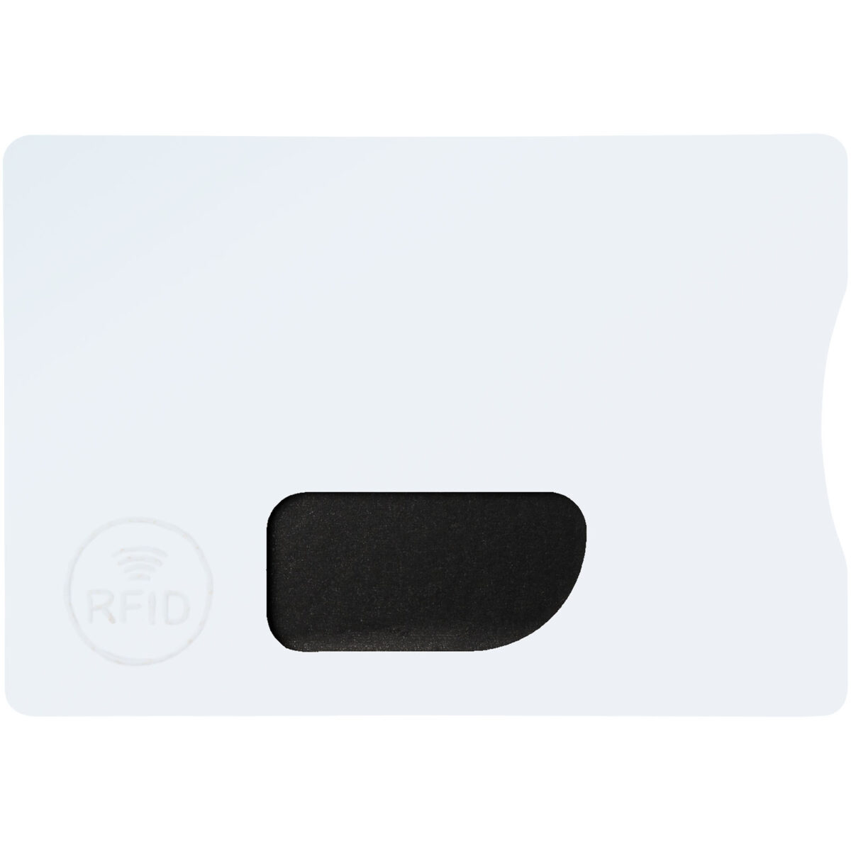 Zafe RFID credit card protector – White front view