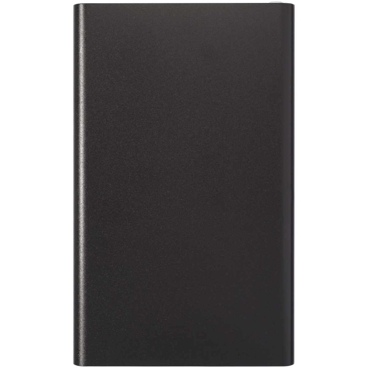Pep 4000 mAh power bank – Solid black back view
