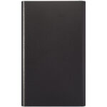 Pep 4000 mAh power bank – Solid black back view